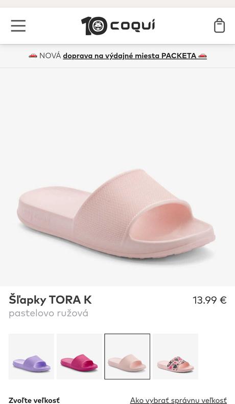 Coqui šľapky k vode 30-31, coqui,31