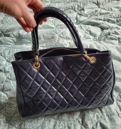 Talianska kožená kabela xenia nero,