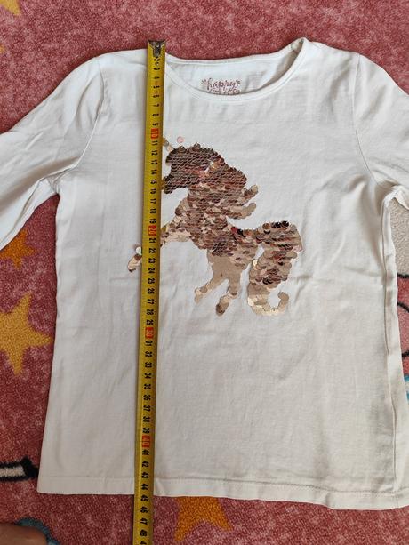 Krásne tričko jednorožec, c&a,128