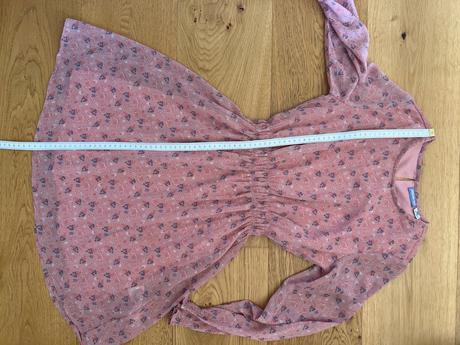 Dievcenske kvetinkove šifonove saty, pepperts,146