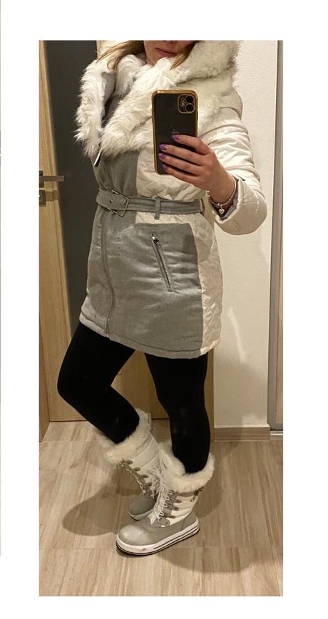 Zimný kabát, nový, gate,40 / l