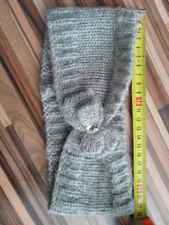 Predám dievčenskú vlnenú čelenku, 