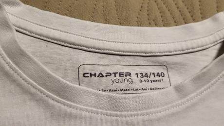 Tričko velk. 134/140, chapter young,134