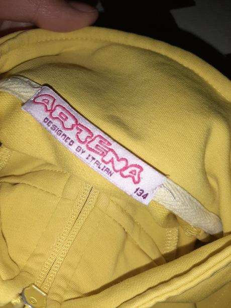 Sportová tepláková mikinka na 6-9r. artena, 134