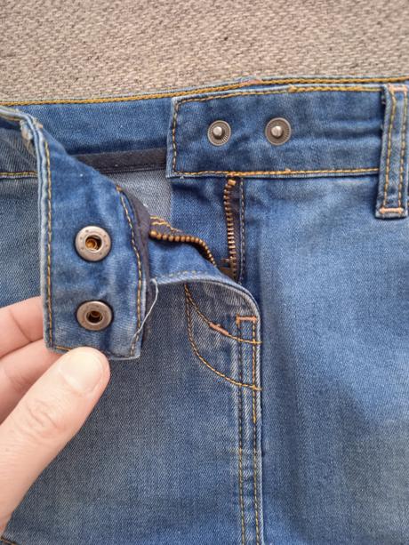 Detská rifľová sukňa, primigi,98