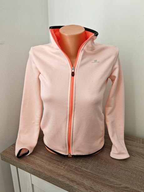 Jemne neónová mikina krásna 146 až s, decathlon