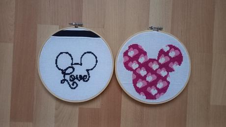 Mickey mouse na vyšívanie, 