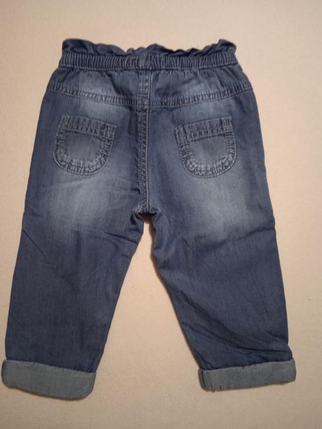 Riflové nohavice, veľ.74, f&f,74