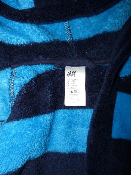 Pásikové župan, h&m,122