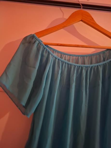 Dámska tyrkysová blúzka, m