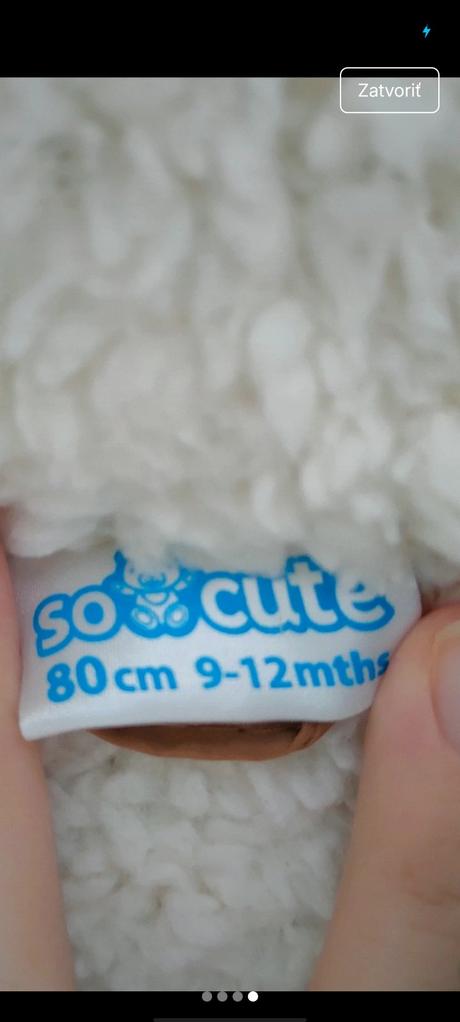 Zimná bunda, pepco,80