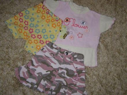 Nádherný komplet na leto pre dievčatko, george,74