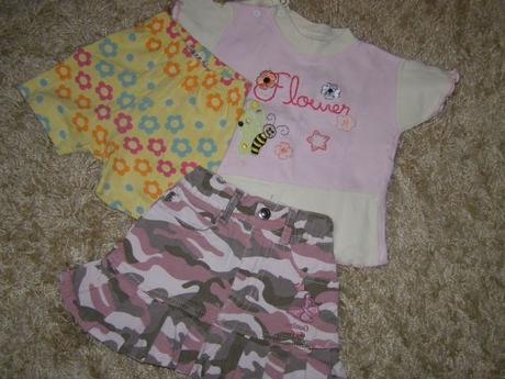 Nádherný komplet na leto pre dievčatko, george,74