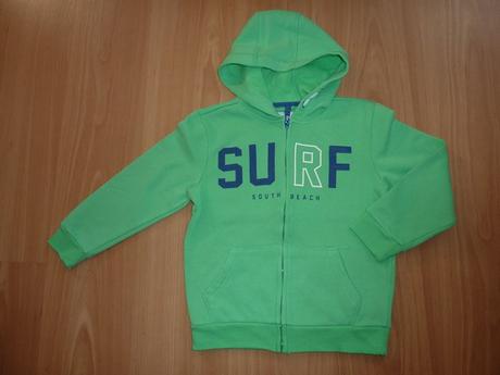 Zelená mikina nenosená, reserved,146