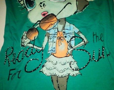 Damske zelene tielko vel.l/xl, l