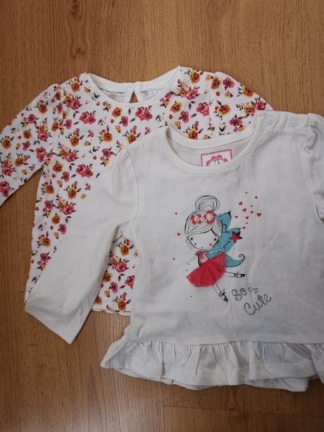 Trička 2 ks, f&f,68