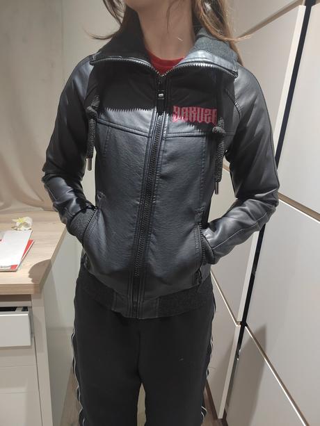 Kožená bunda jakuza, xs