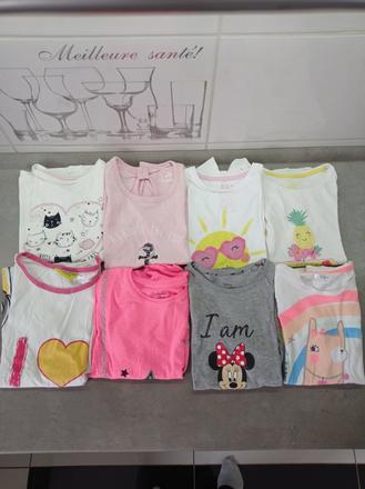 Balík tričká 116(8ks), 116