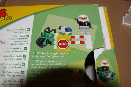Lego duplo-policajt,