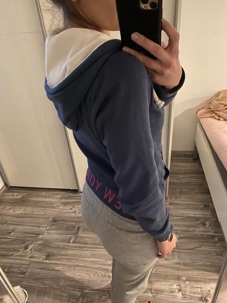 Mikina retro jeans, s