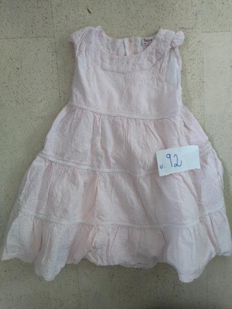 Ružové šaty v. 92, topolino,92