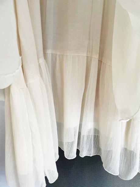 Dlhší vrstvený top/tunika, l