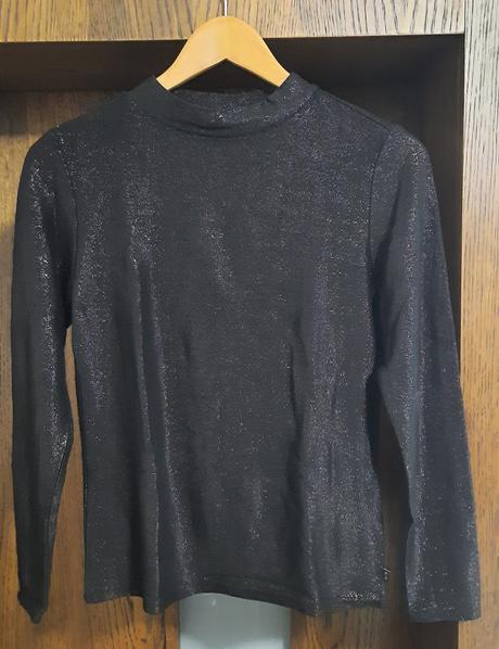 Trblietavý top so stojačikom, s.oliver,s