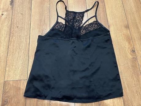 Čierny čipkovaný top, new yorker,s