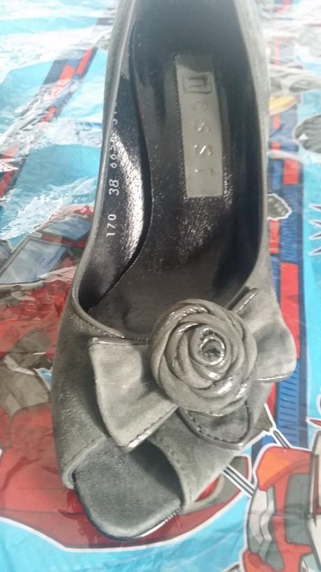 Nadherné šedé lodičky, 38