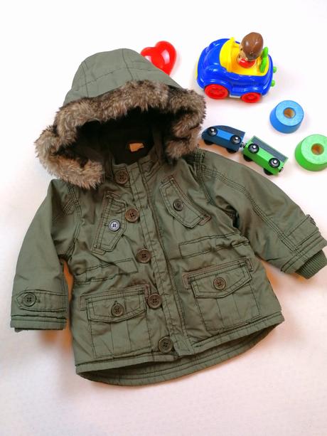 Teplučký kabátik, h&m,74