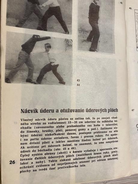 Stará retro perfektná kniha sebeobrana 500 chmatov,