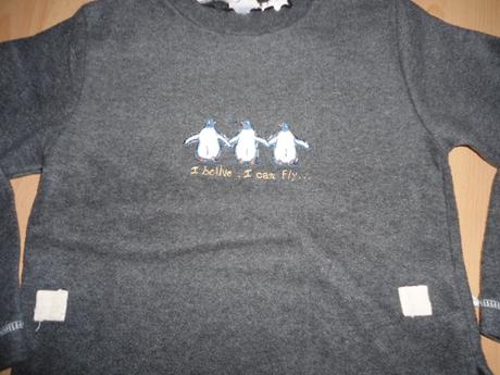 Seda mikinka/tričko, 128