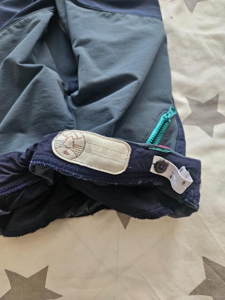 Softshelove nohavice, decathlon,116