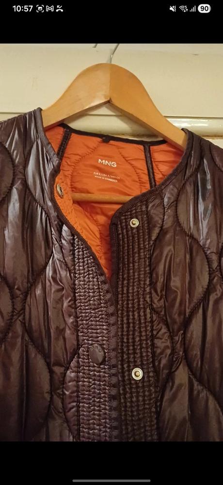 Damske presivane bundy zn.mango, mango,s