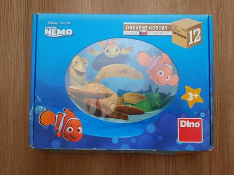 Drevené kocky "nemo", 
