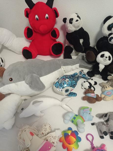 Mega set plyšových hračiek top stav, 