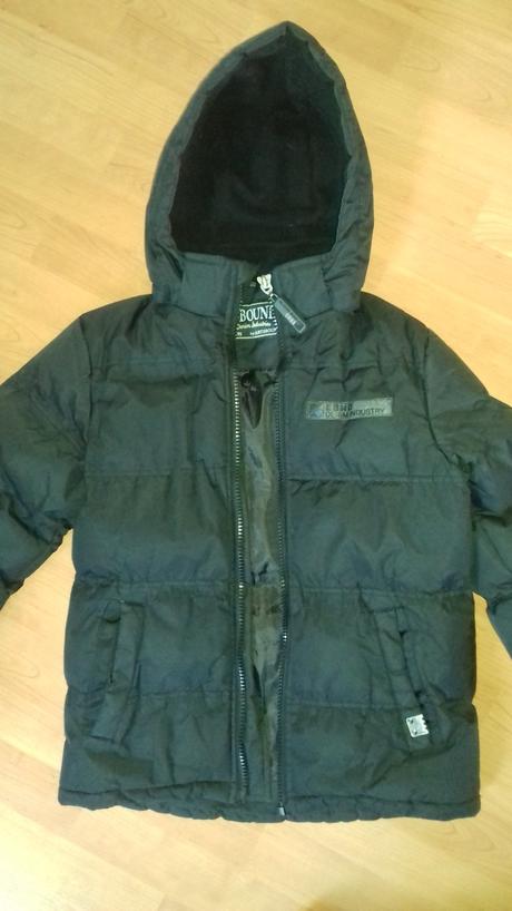 Zimná bunda na donosenie č.140, denim,140