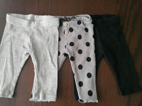 Bodkované legíny, zara,68