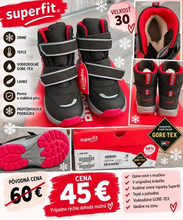 Zimná obuv superfit, superfit,30