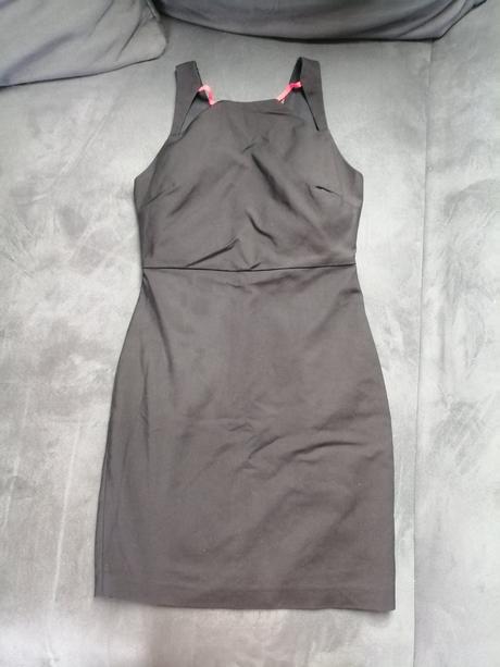 Čierne mini šaty, zara,m