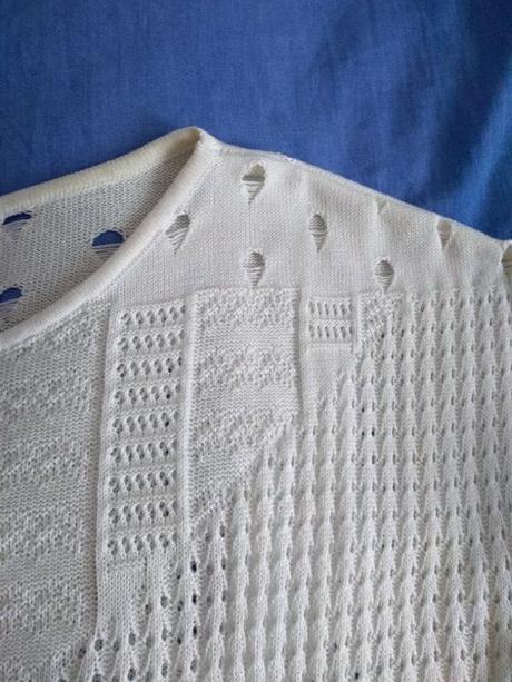 Biely akrylový top v. 42, 42