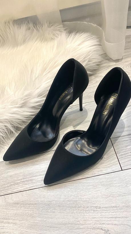 Dámske čierne lodičky, 39