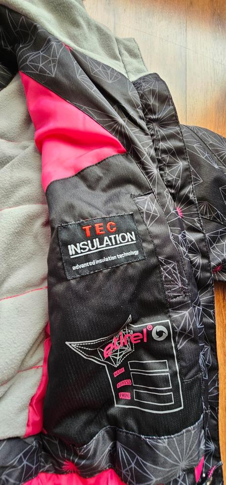 Zimná bunda etirel, veľ. 116, super stav, etirel,116