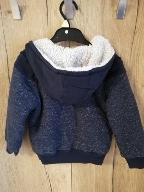 Zateplená mikinka, lupilu,98