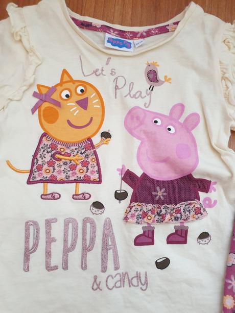 Tričko a leginky peppa pig, f&f,86
