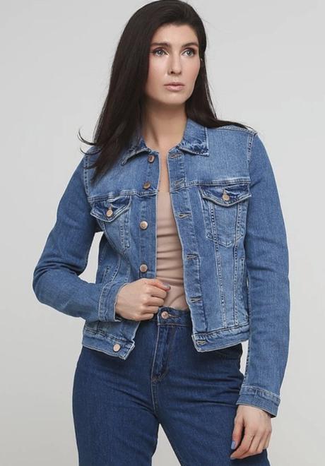 Xl riflová bunda h&m, 42/44, h&m,xl