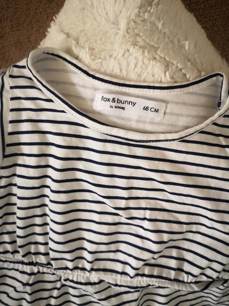 Dievčenské tričko, fox & bunny,68