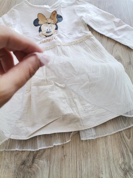 Dievčenské šaty s minnie, disney,86