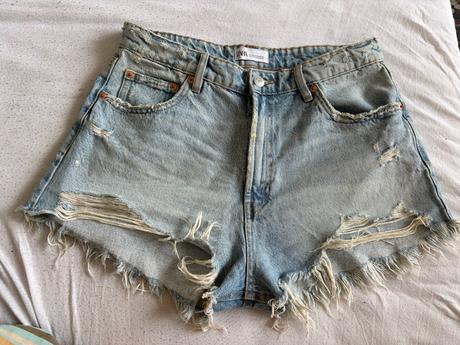 Zara trendy viral kratase trhne kratke denimove d, zara,42