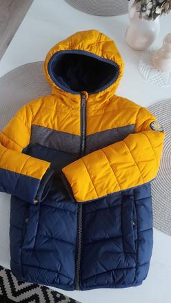 Teplá zimná bunda, c&a,110